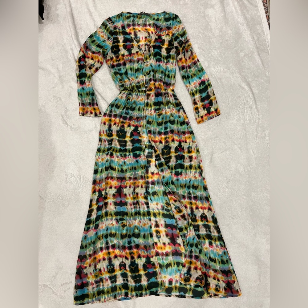 Zara tie-dye cover up